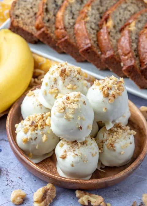 Banana Bread Truffles