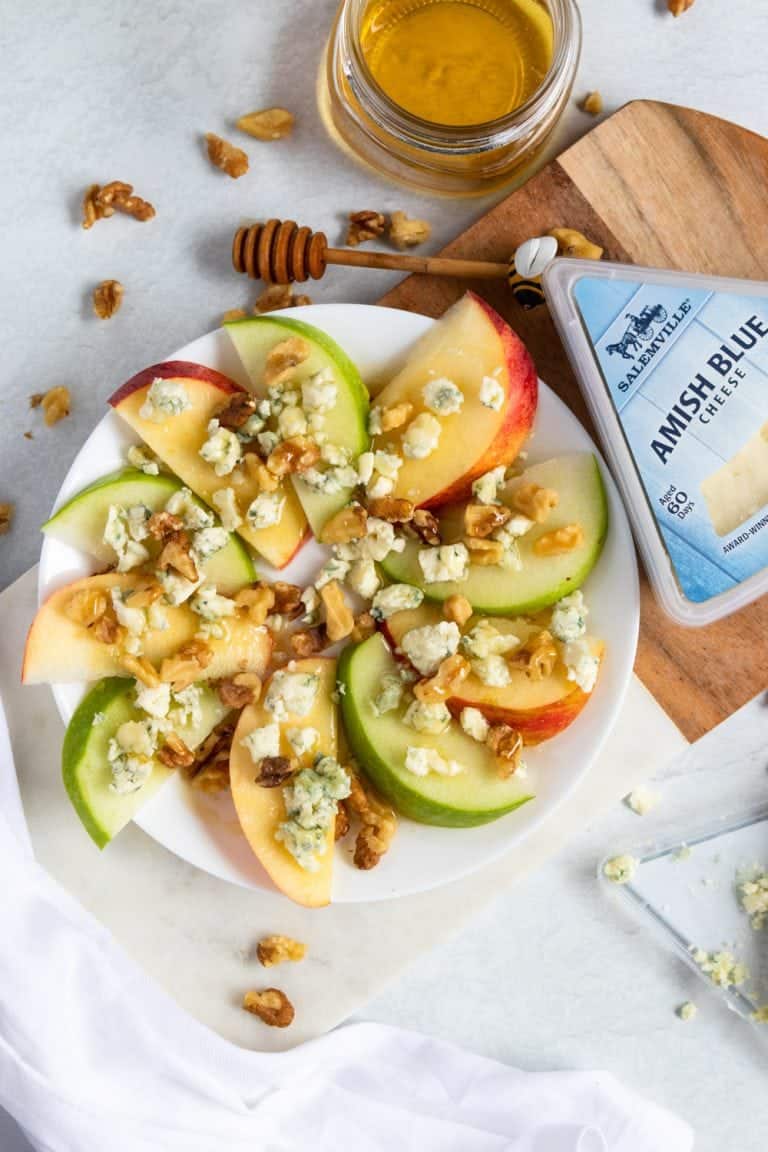 Blue Cheese and Apples