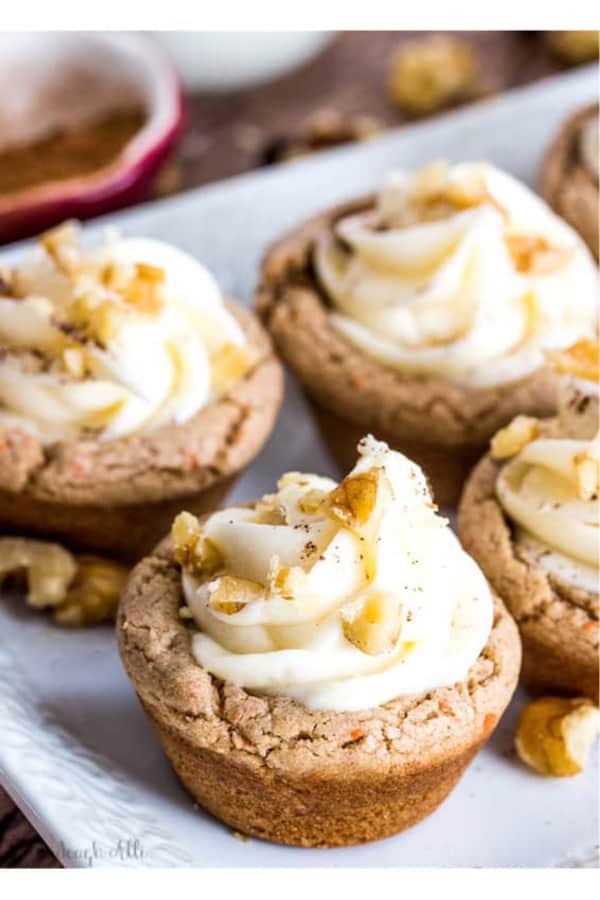 CARROT CAKE COOKIE CUPS
