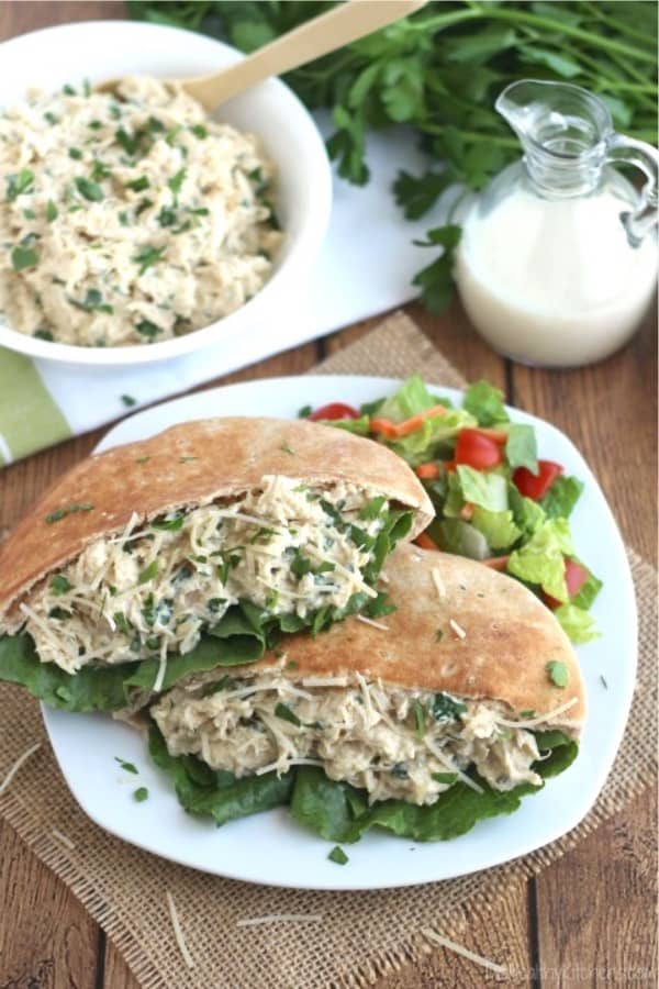 CHICKEN CEASAR SANDWICHES
