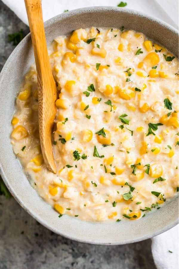 CROCK POT CREAMED CORN
