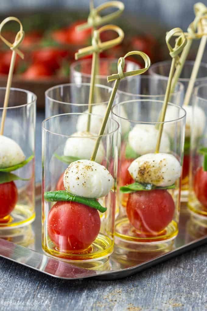 33 Best Toothpick Appetizers for a Party on a Budget 14 Caprese Salad Skewers