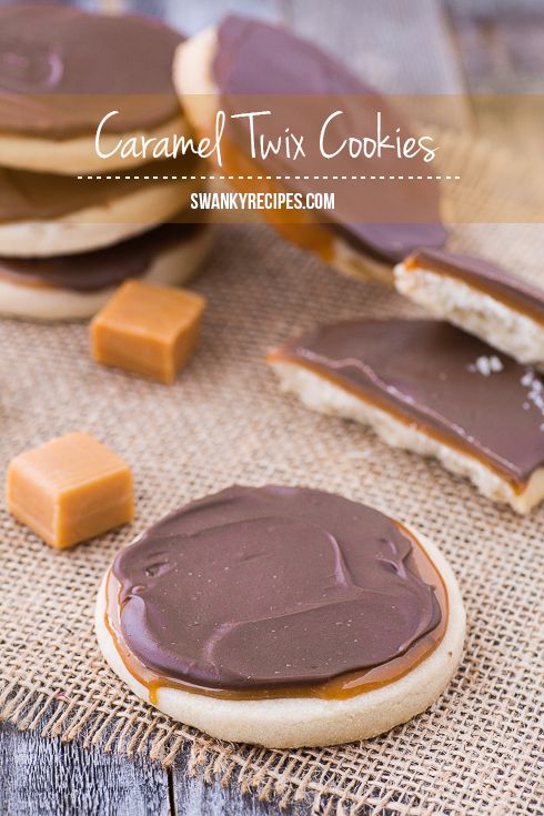 Caramel Twix Cookies