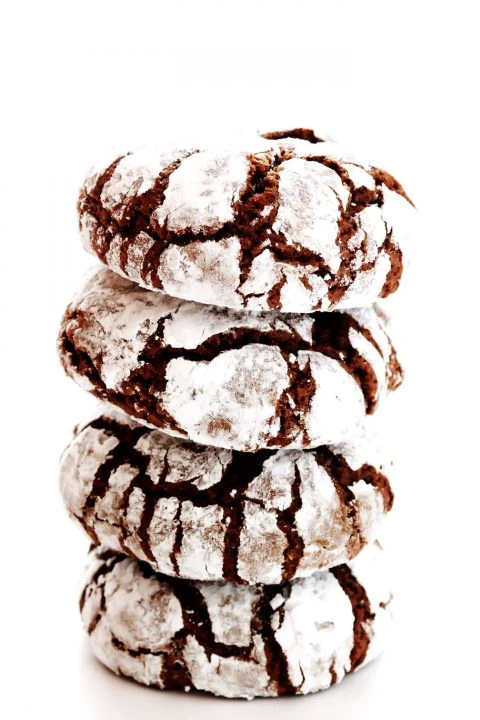 Chocolate Crinkle Cookies