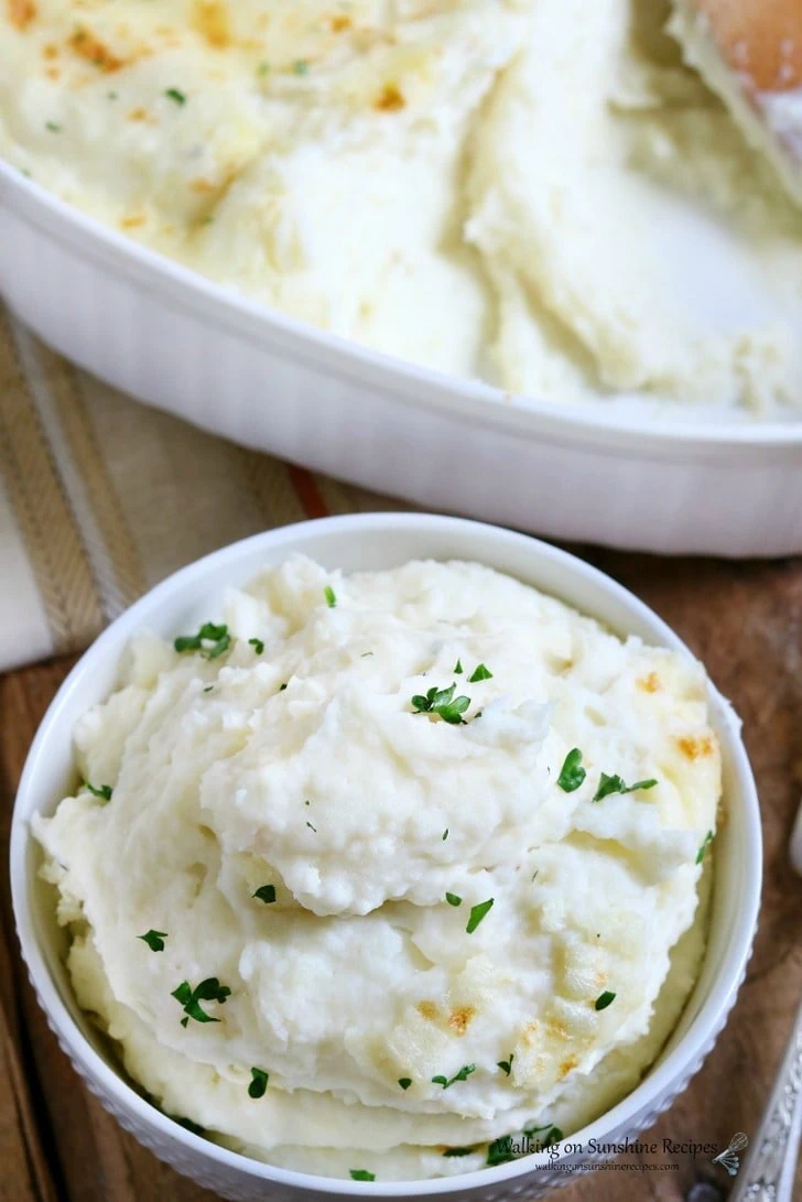 Company Mashed Potatoes- Prep Ahead