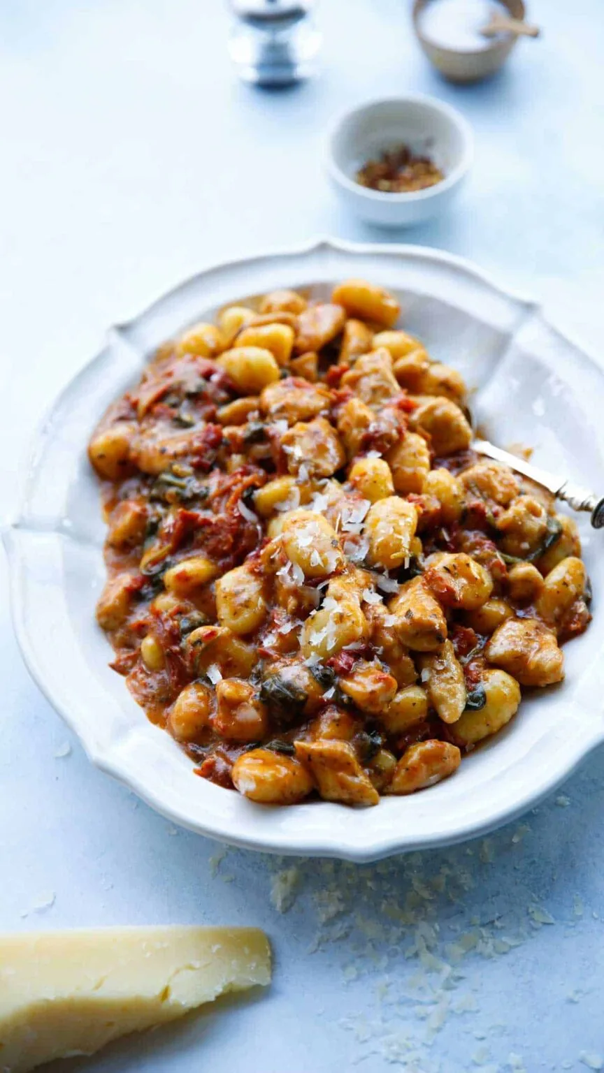 Creamy Tuscan Chicken with Gnocchi