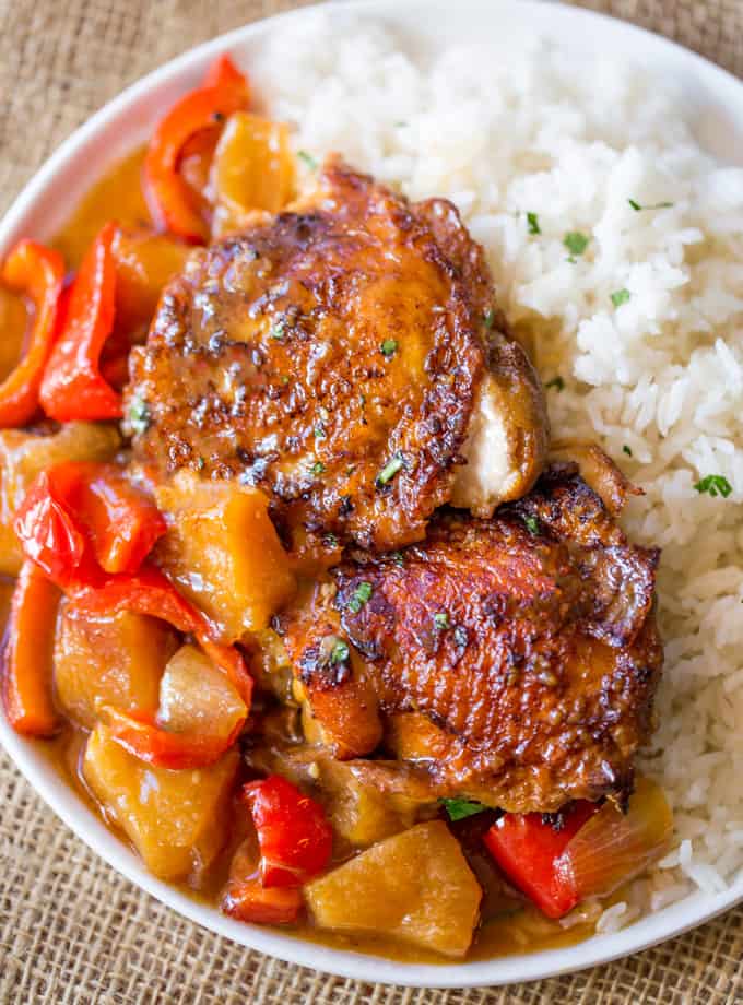 Crockpot Hawaiian Pineapple Chicken Recipe
