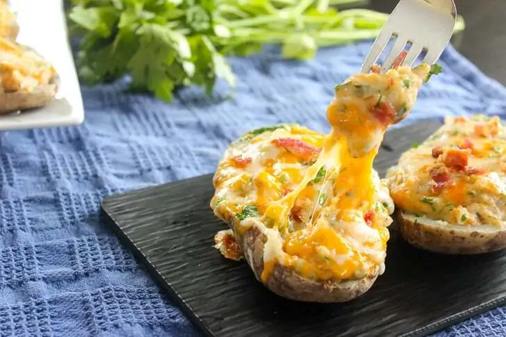 Easy Loaded Twice Baked Potatoes