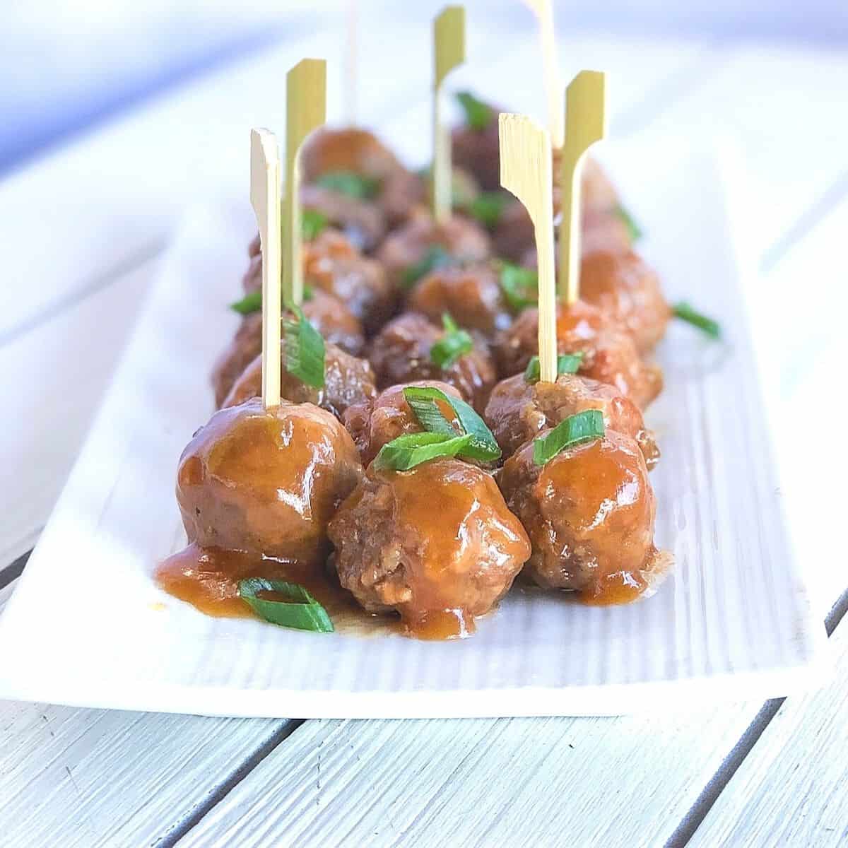 Easy Sweet n' Sour Crock Pot Meatballs Recipe