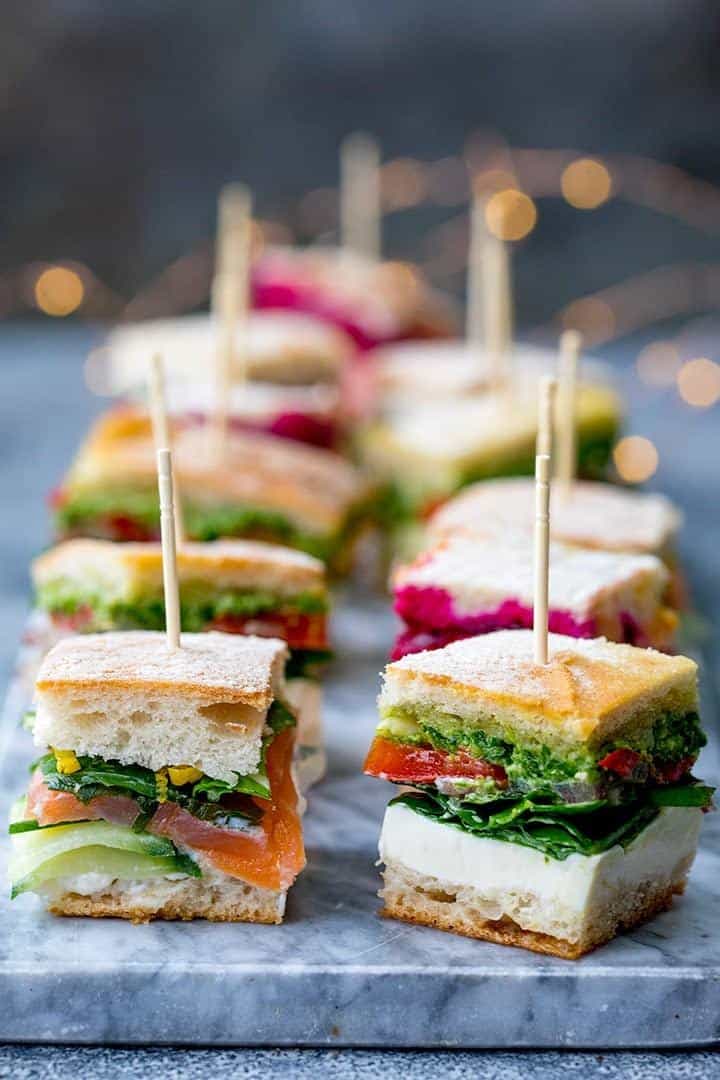 33 Best Toothpick Appetizers for a Party on a Budget 7 French Pressed Sandwich Bites