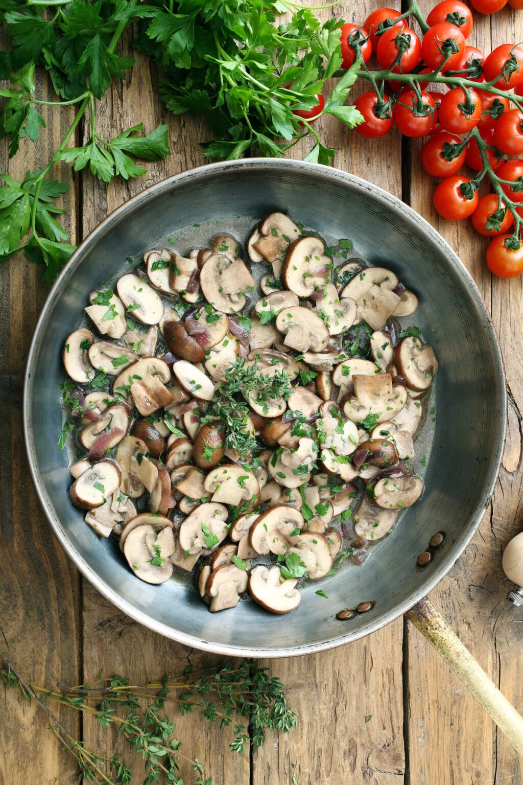 Garlic Roasted Mushrooms