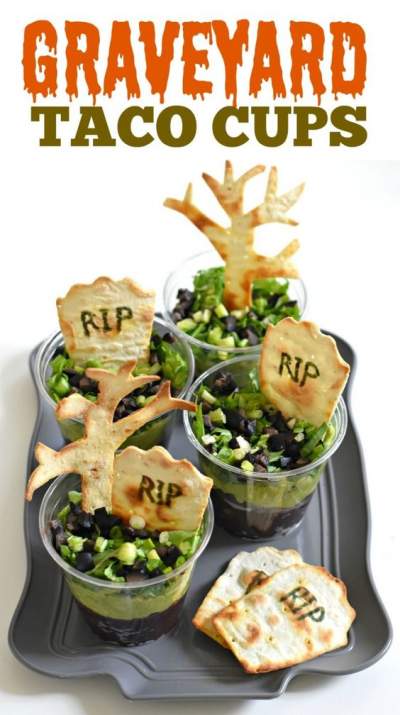 Graveyard Taco Cups