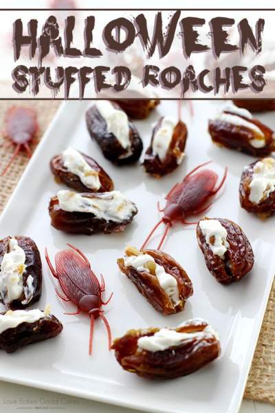 Halloween Stuffed Roaches