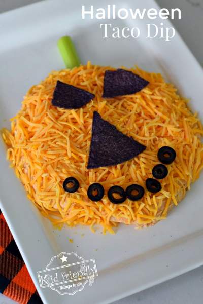 Halloween Taco Dip