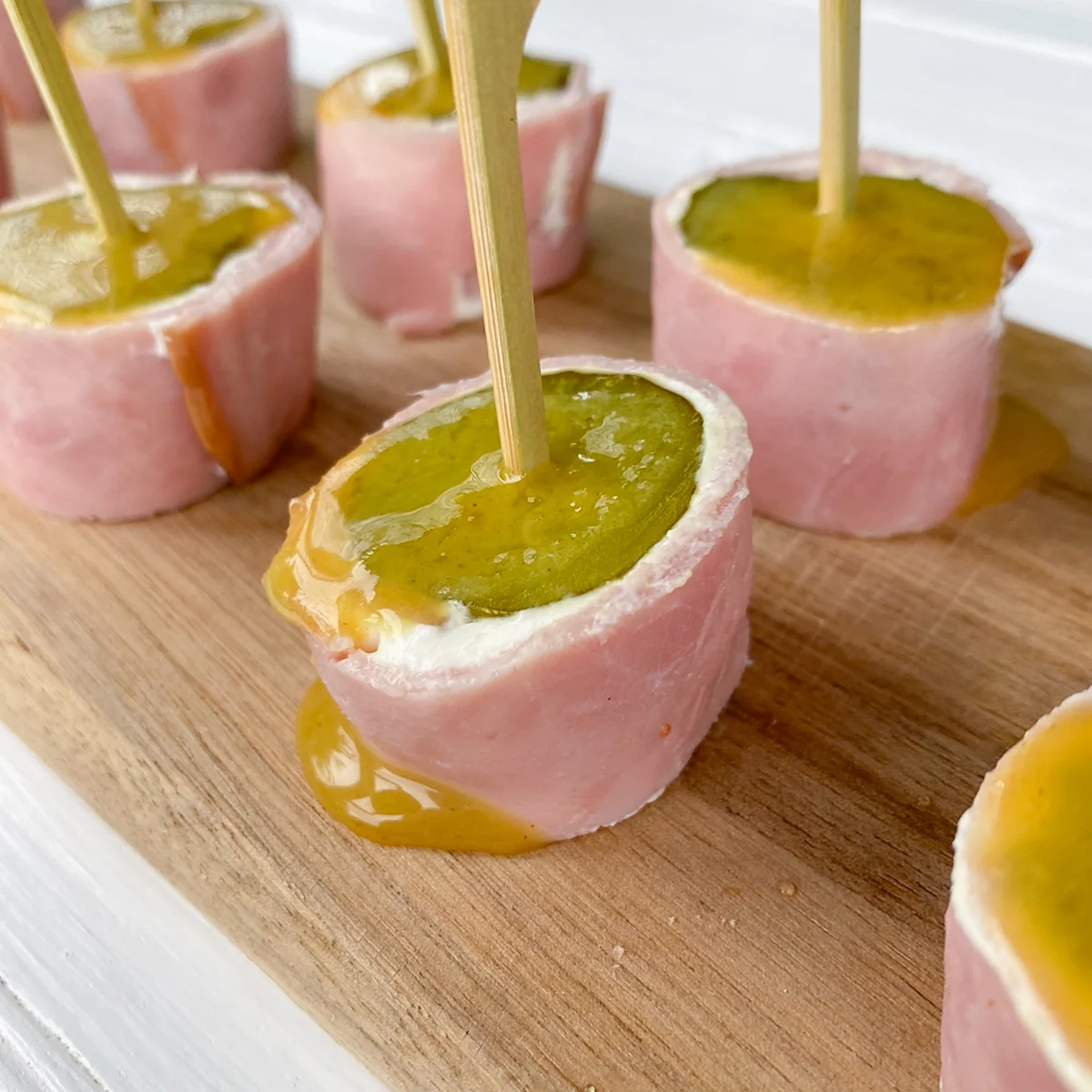 33 Best Toothpick Appetizers for a Party on a Budget 33 Ham and Cream Cheese Roll Ups (with Pickle Relish)