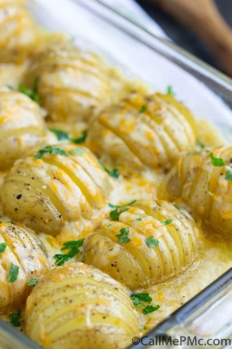 Hasselback Scalloped Potatoes