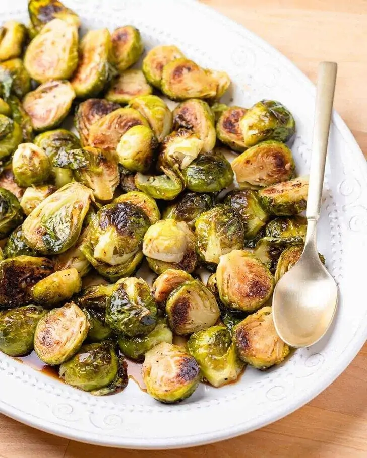 Honey Balsamic Brussels Sprouts