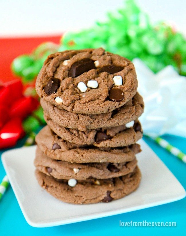 Hot Chocolate Cookies