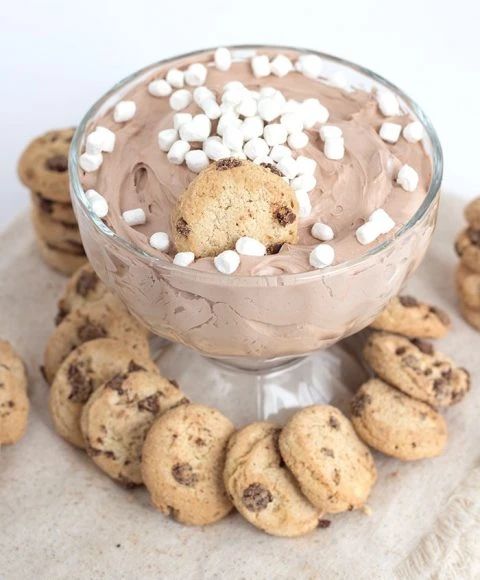 Hot Cocoa Cheesecake Dip