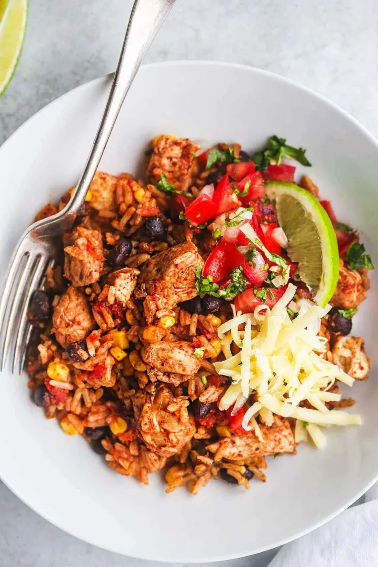 Instant Pot Burrito Bowl