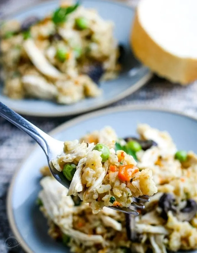 Instant Pot Chicken Thighs and Rice