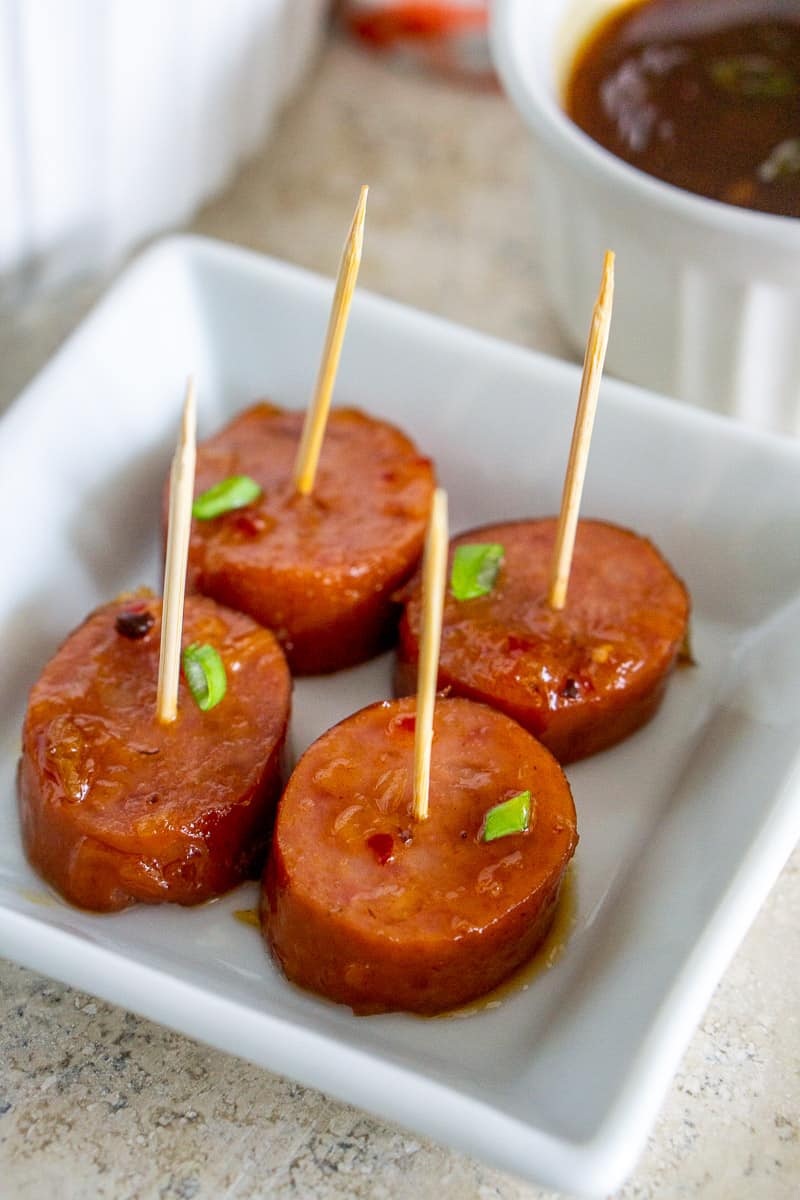 33 Best Toothpick Appetizers for a Party on a Budget 18 Kielbasa Skewers