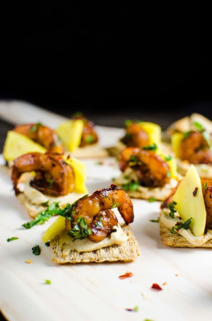 Mango & Grilled Shrimp Bites