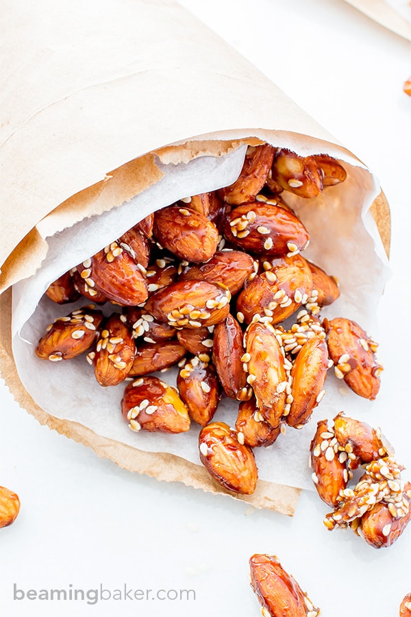 Maple Sesame Almonds