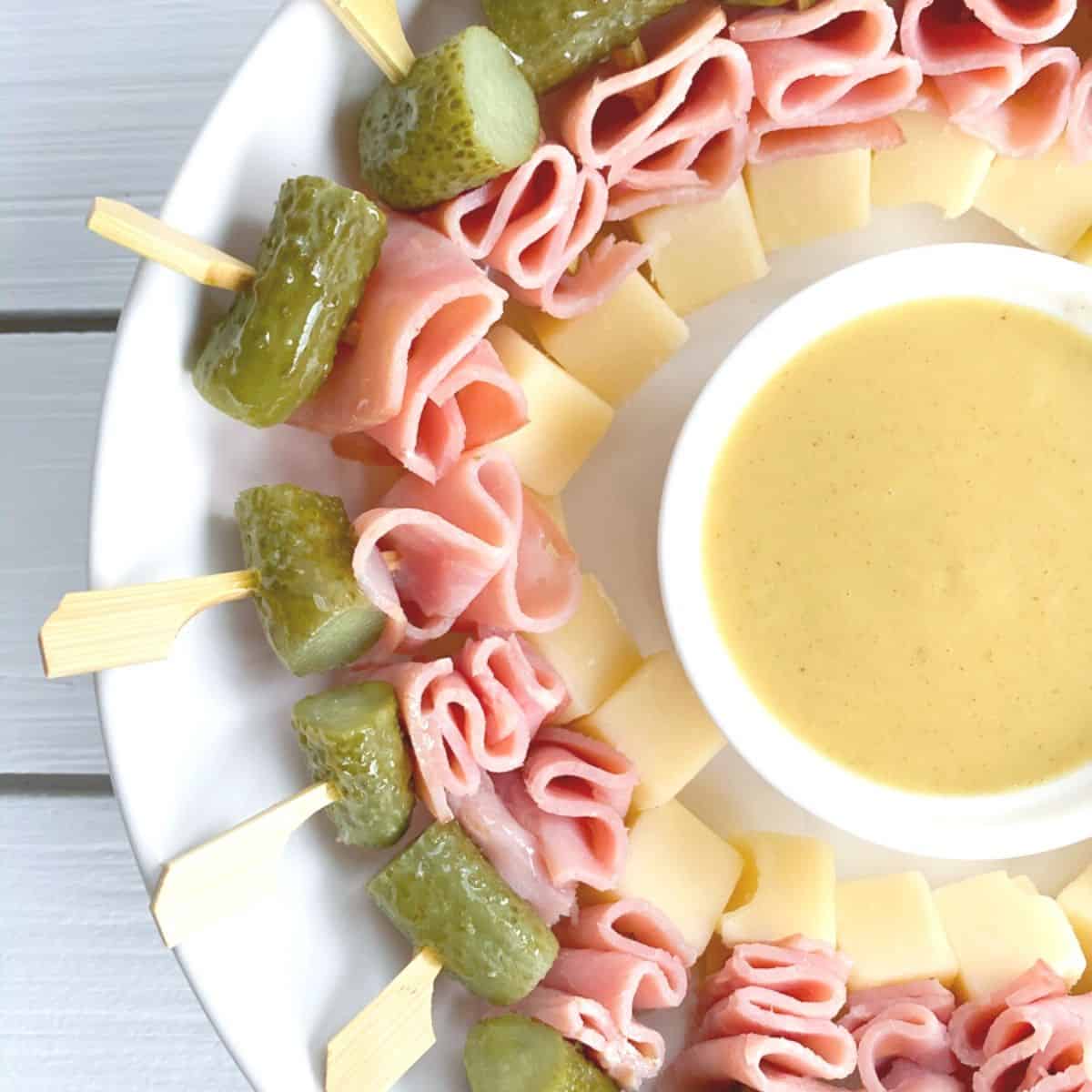 Mini Cubano Sandwich Skewers