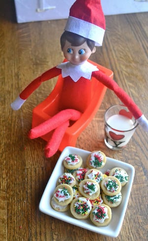Mini Elf Cookies from Make the Best of Everything

