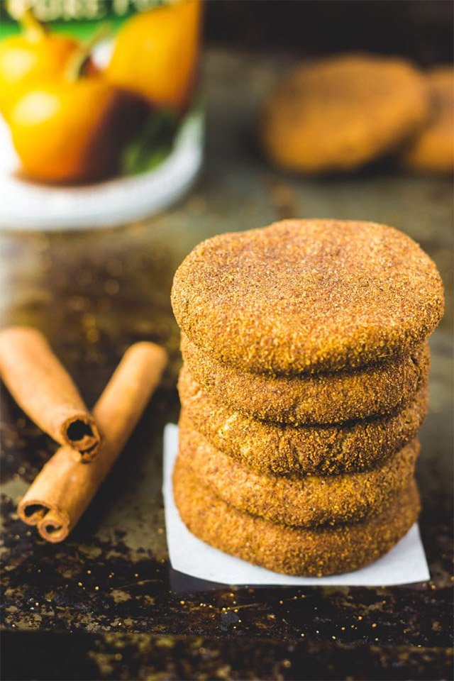 Paleo Pumpkin Spice Protein Cookies