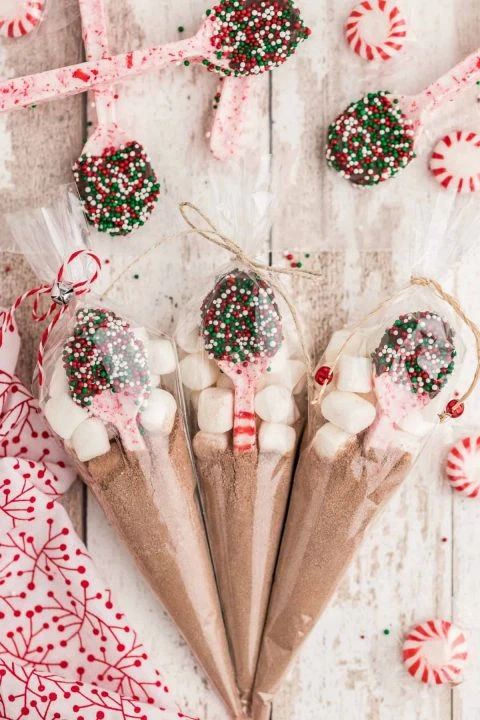Peppermint Candy Spoons