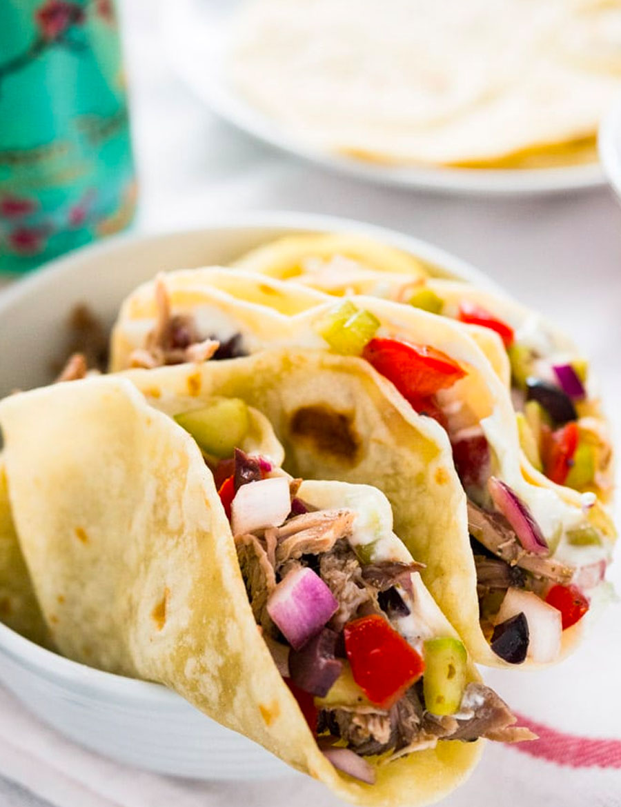 Pulled Pork Gyros