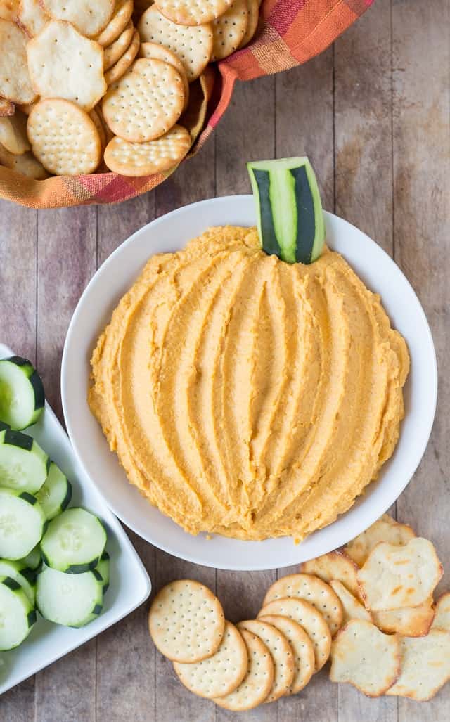 Pumpkin Hummus for Kids