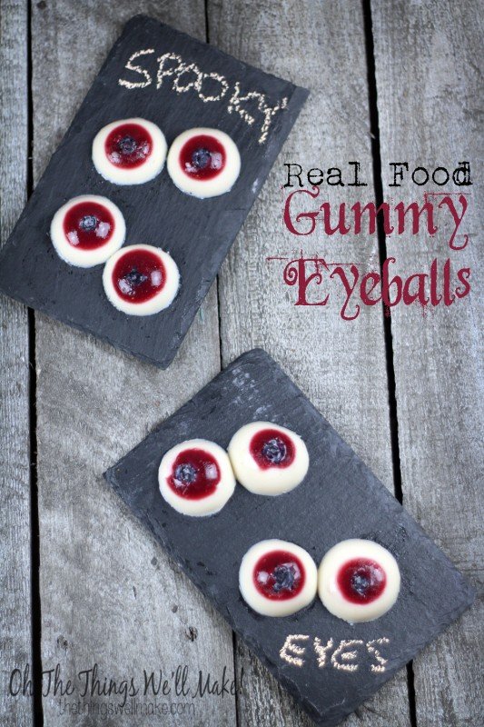 Real Food Gummy Eyeballs