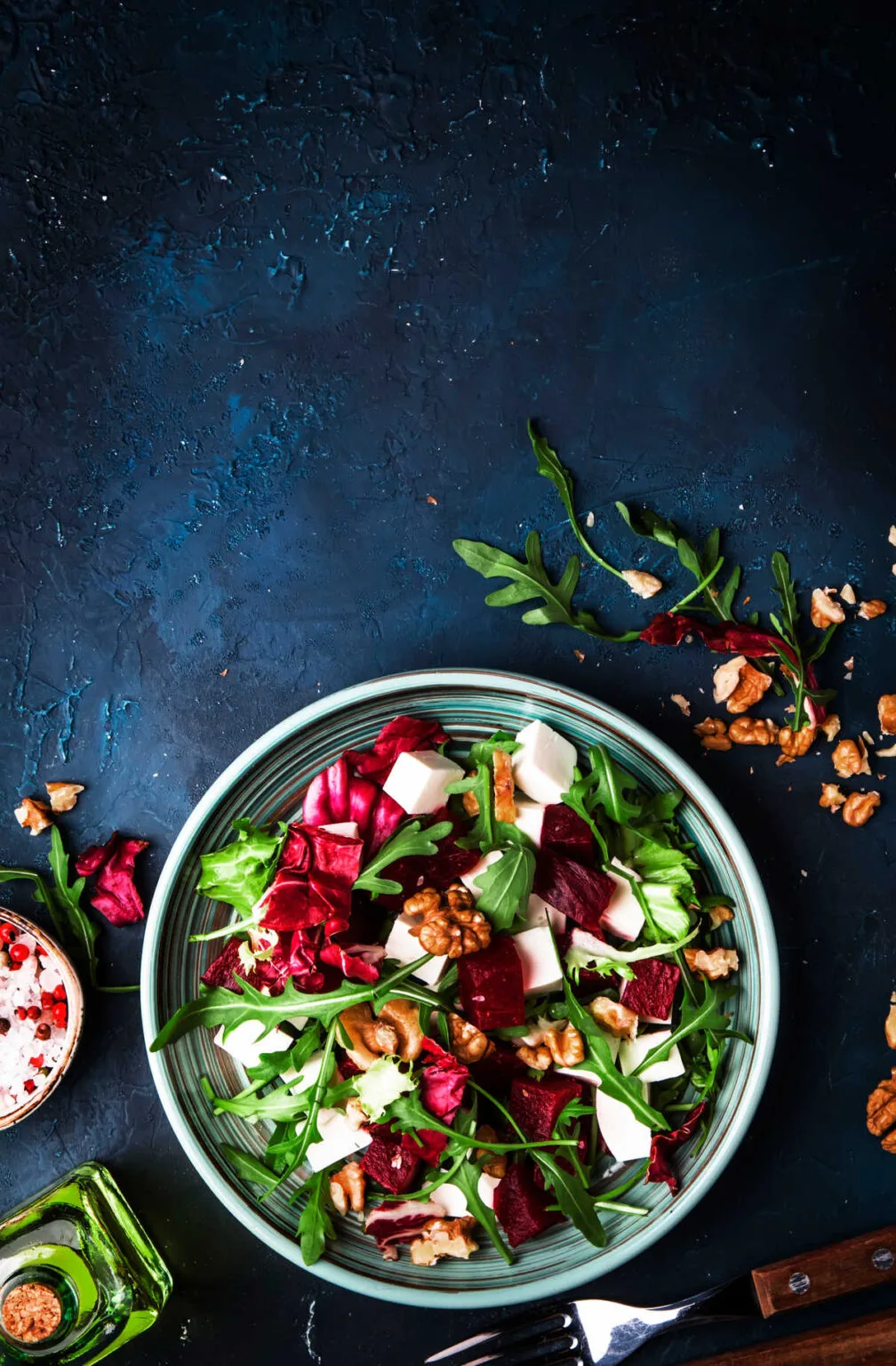 Roasted Beet and Goat Cheese Salad