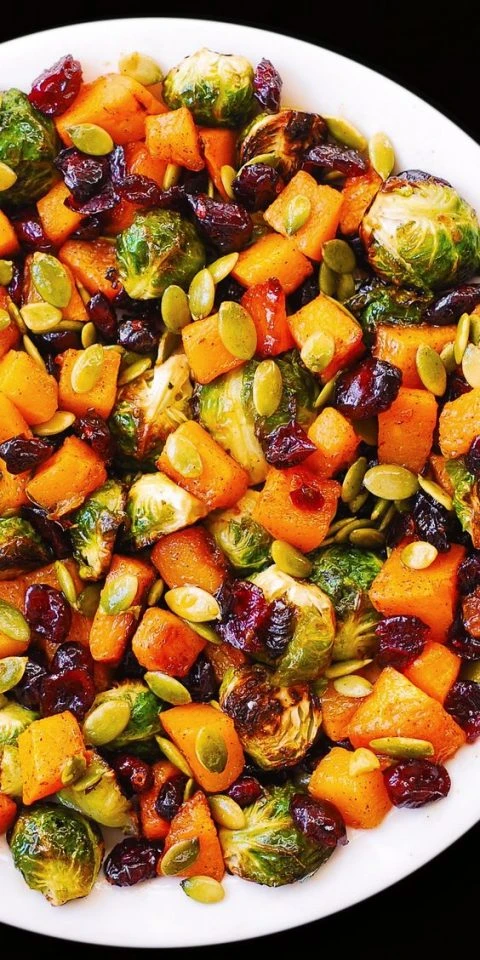 Roasted Brussels Sprouts Salad