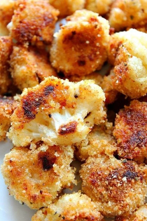 Roasted Garlic Parmesan Cauliflower 