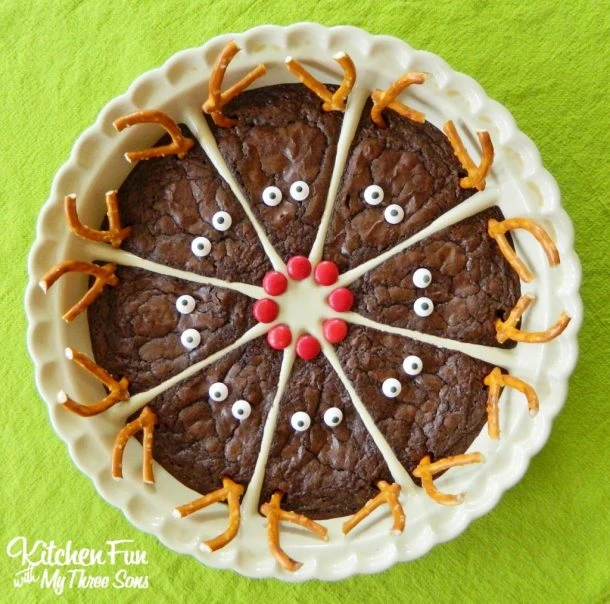 Rudolph Christmas Brownies