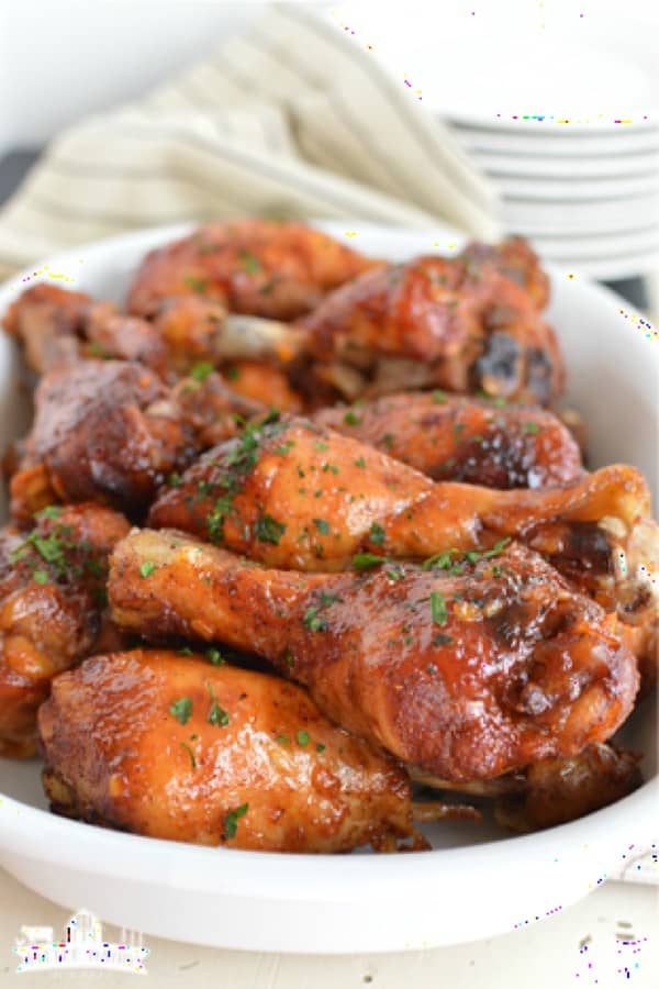 SLOW COOKER SWEET ORANGE CHICKEN DRUMSTICKS
