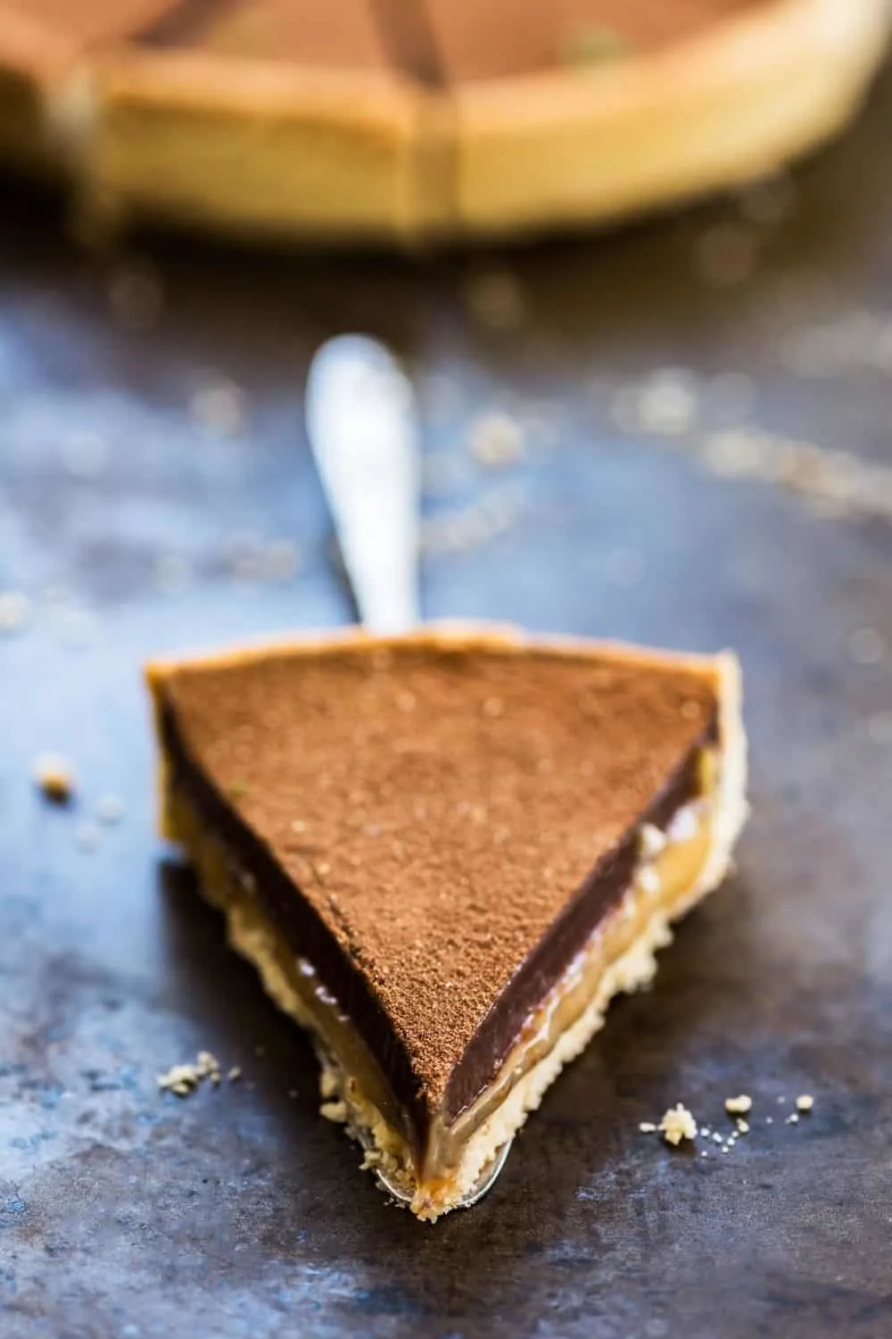 Salted Caramel Chocolate Tart