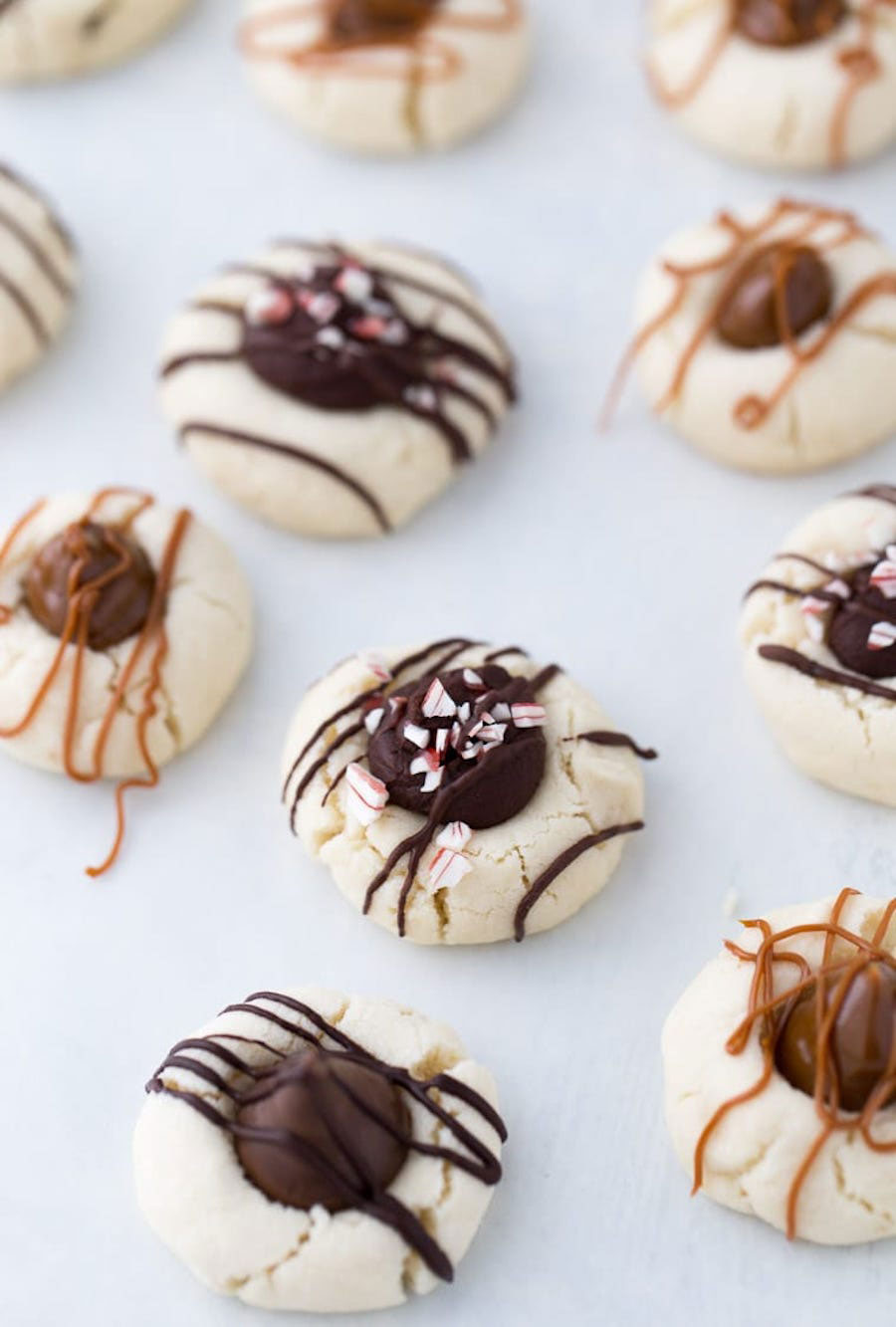 Shortbread Thumbprint Cookies Three Ways