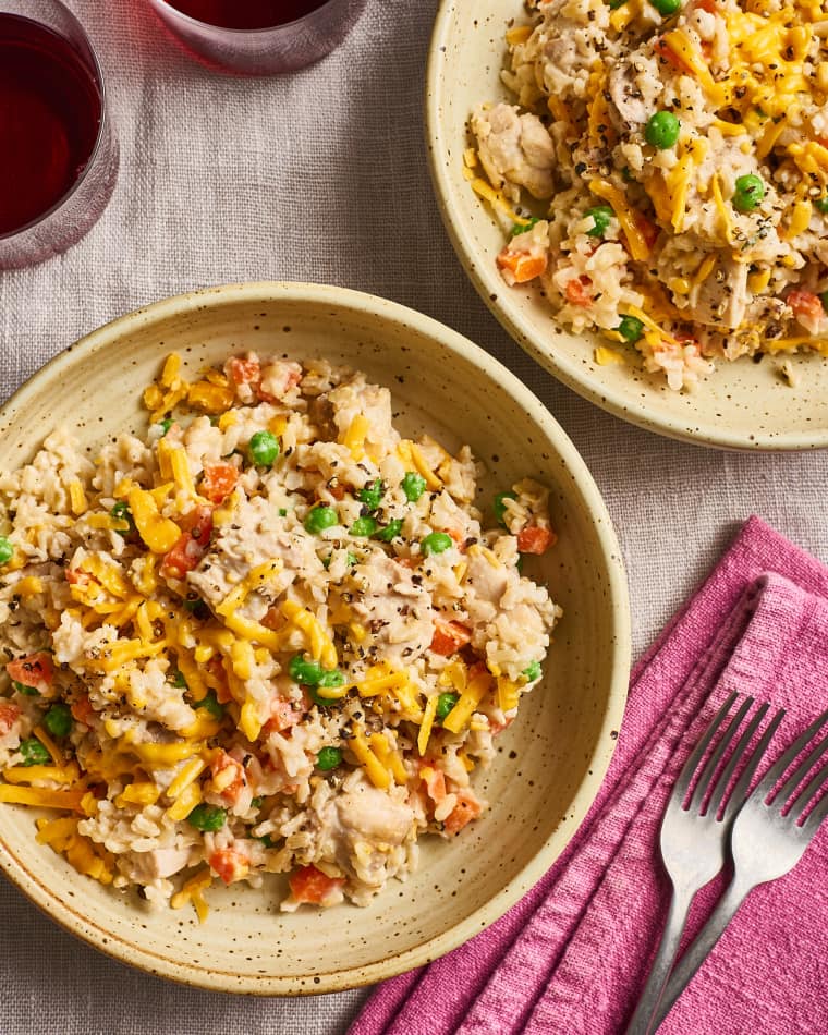 Slow Cooker Chicken & Rice
