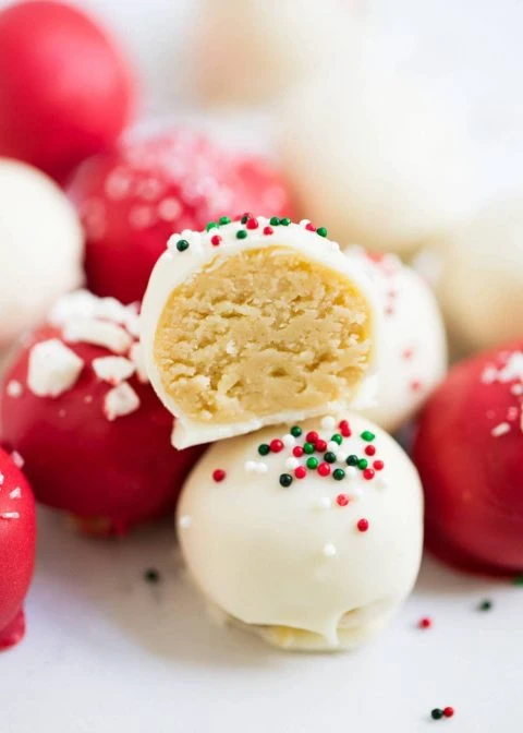 Sugar Cookie Truffles