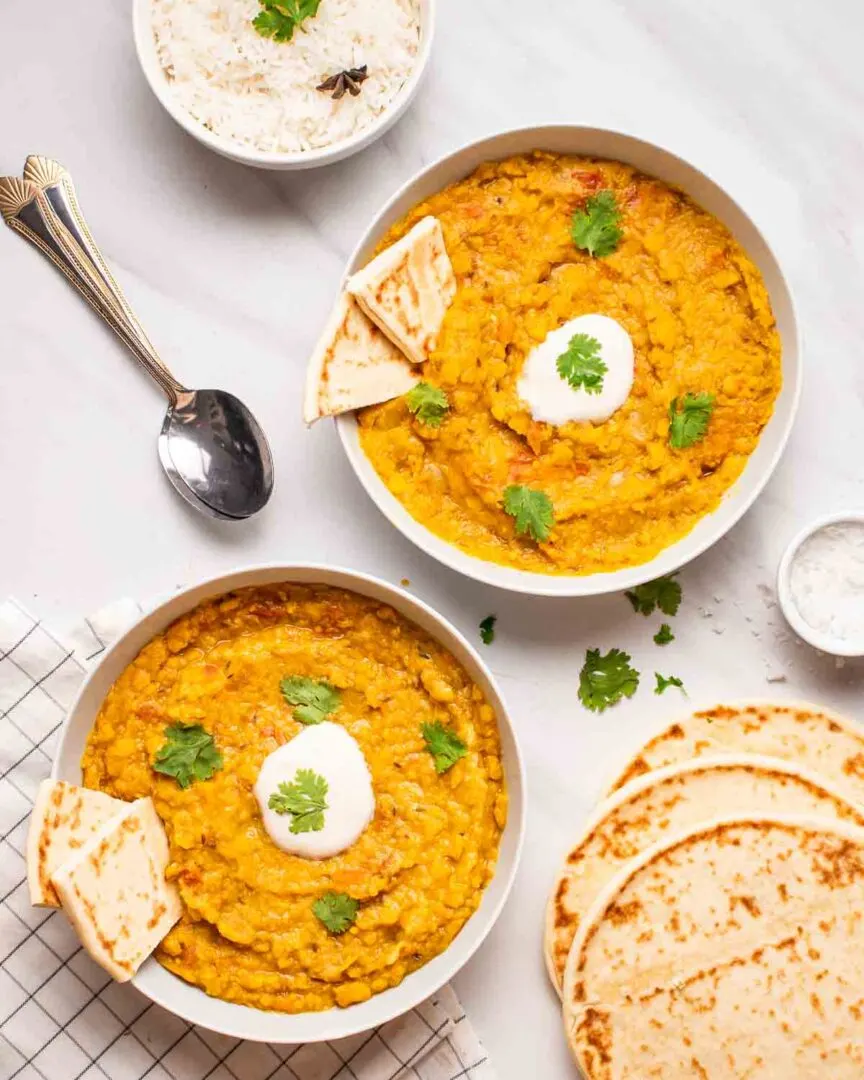 Vegan Yellow Lentil Dal Tadka