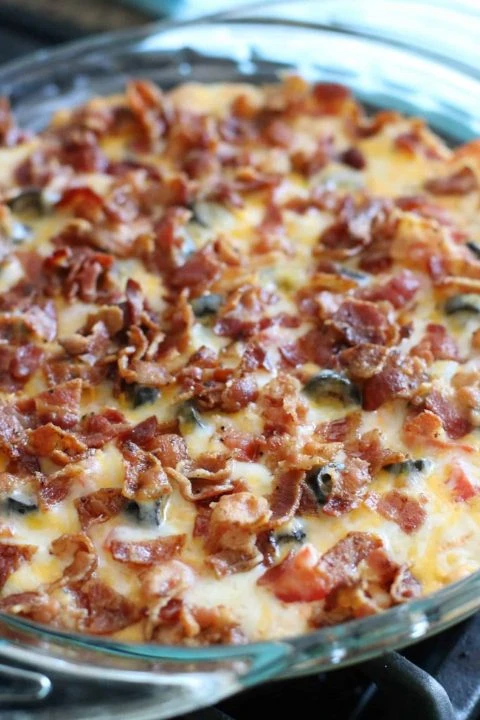 Warm Bacon Cheddar Dip