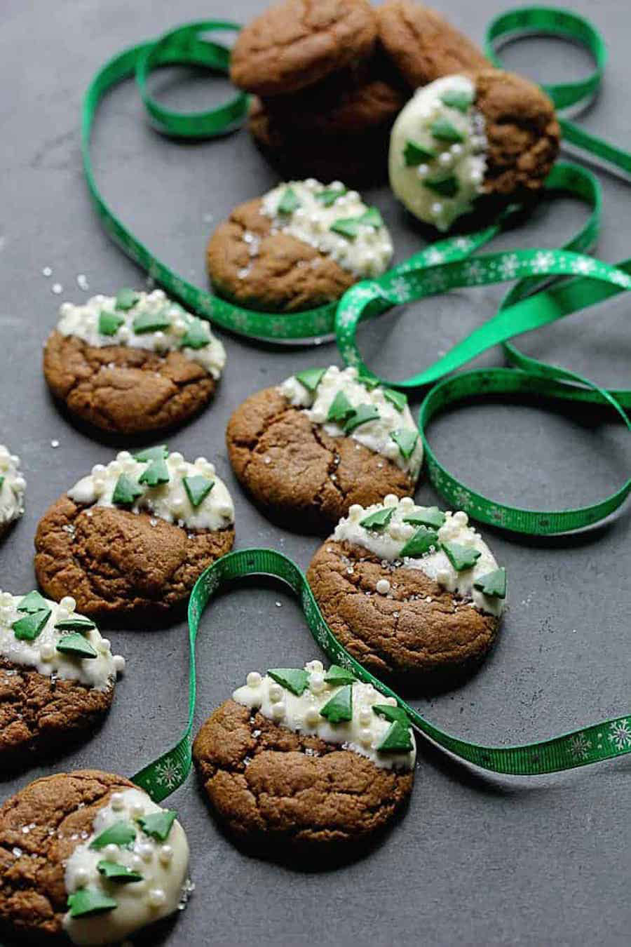 White Chocolate Ginger Cookies