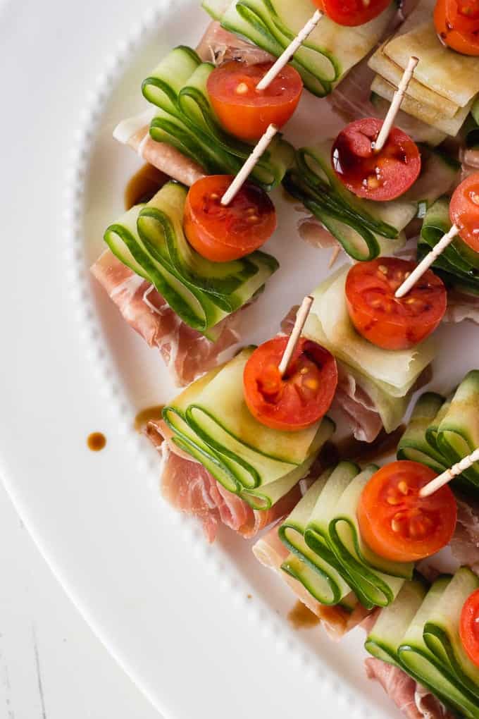 33 Best Toothpick Appetizers for a Party on a Budget 12 Whole 30 Cucumber Bites