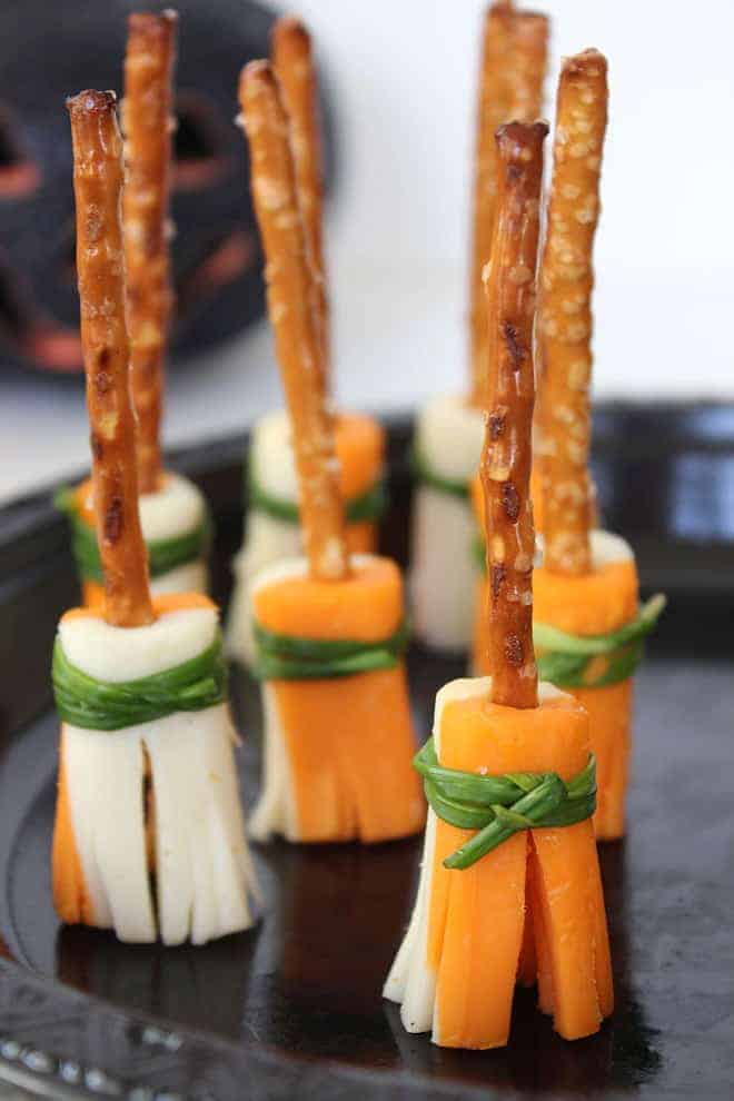 Witch's Broomstick Snack