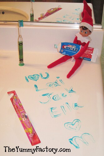 elf help encourage brushing